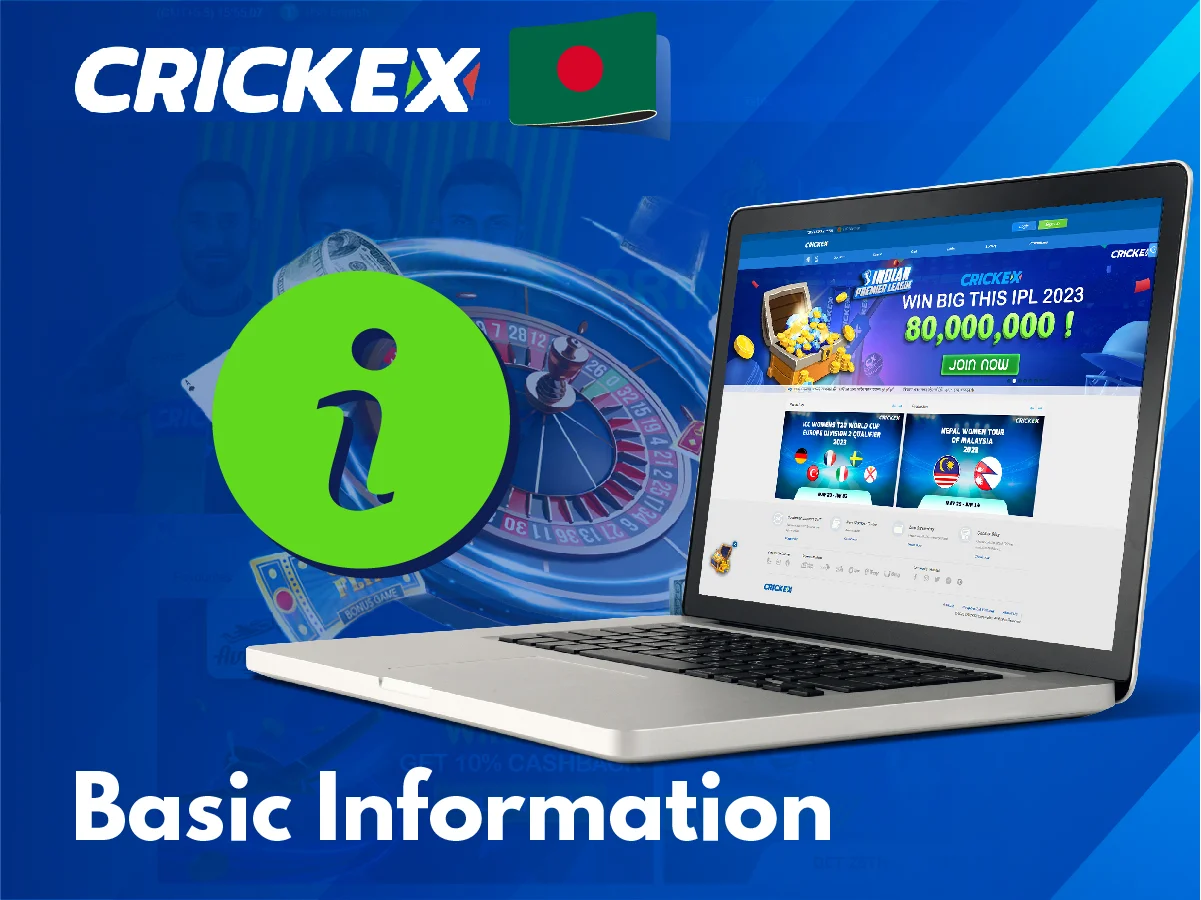 Basic information about Crickex