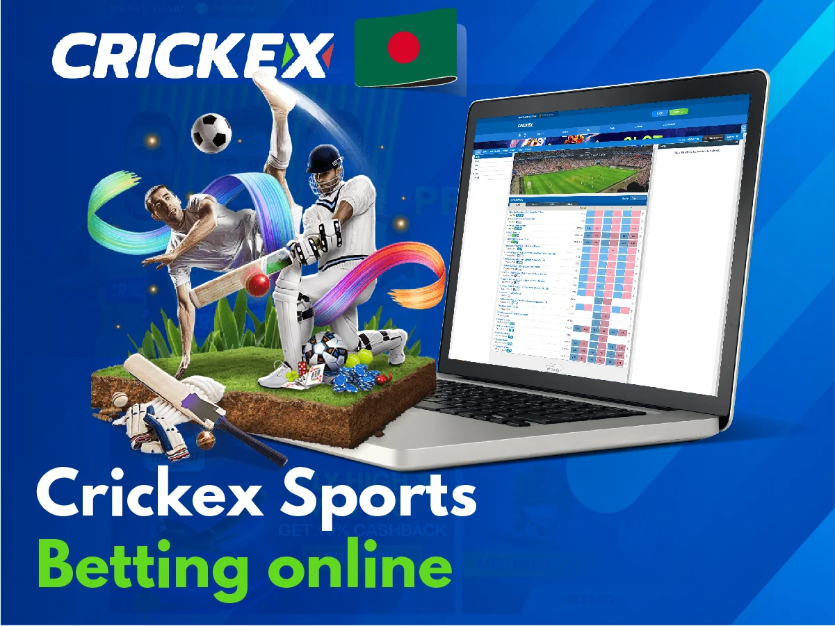 Sports betting at Crickex